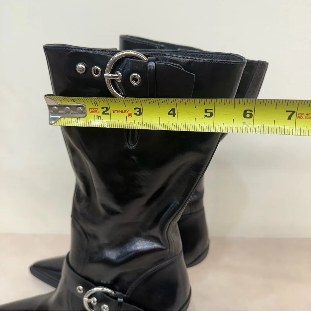 Jeffery Campbell Ride Along Black Women's Boots size 6.5 - Picture 7 of 7